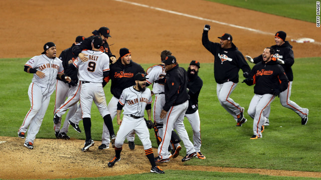 Giants win the World Series