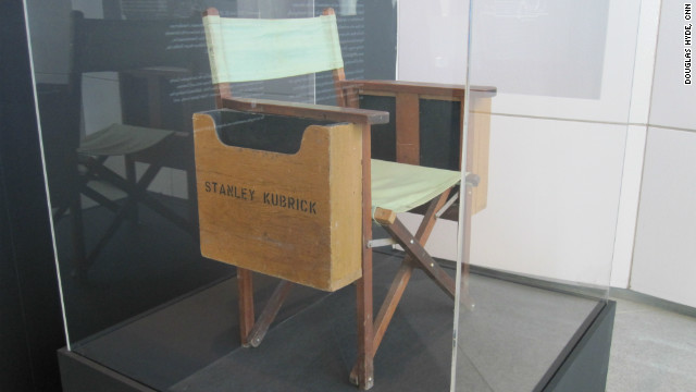 An intensely private man and a meticulous and versatile director, Stanley Kubrick only made around a dozen feature films, but most are regarded as classics. He made one from this very chair. Note the boxes on either side used to hold scripts and notes.