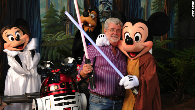 "Star Wars" creator George Lucas meets a group of "Star Wars"-inspired Disney characters at Disney's Hollywood Studios theme park in 2010. Click through and see what the original cast is up to now: