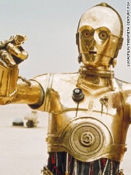 C-3PO is adept at communicating, which is helpful considering his buddy R2-D2 doesn't speak English.