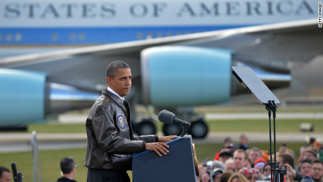 Back on stump after Sandy, Obama says Romney's 'bet is on cynicism'