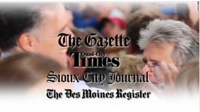 New Romney ad highlights Iowa ink