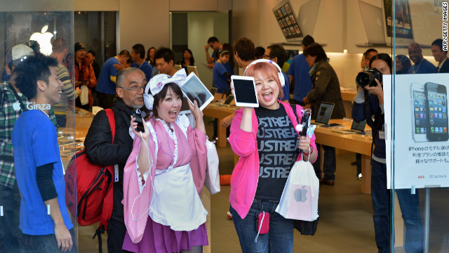 Menos compradores de lo esperado llegan a las tiendas Apple a comprar la iPad mini