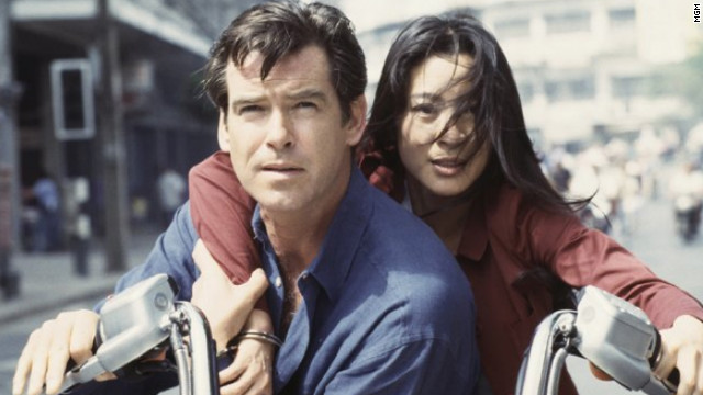 Another Bond girl who claims to be immune to Bond's charm, Chinese agent Wai Lin, played by Michelle Yeoh, eventually falls for him in 1997's "Tomorrow Never Dies."