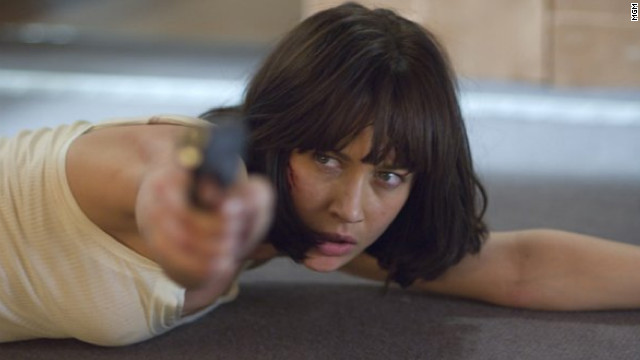 Olga Kurylenko played Camille Montes in "Quantum of Solace." The former Bolivian agent is first seen in Bond's getaway car in the 2008 film.