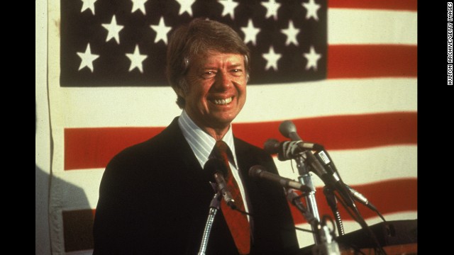  Jimmy Carter, the 39th president (1977-1981<!-- -->)</br> 