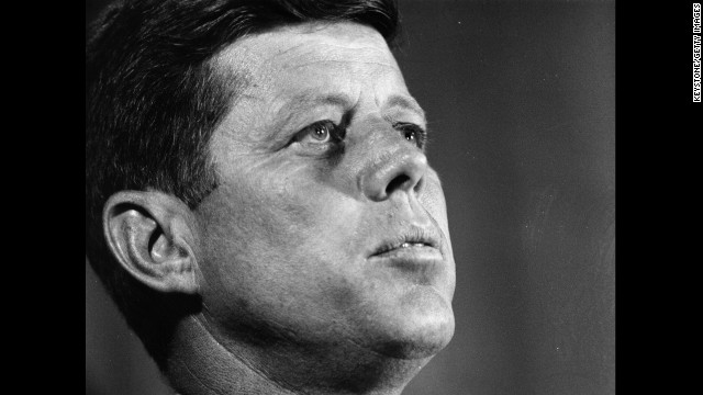 John F. Kennedy, the 35th president (1961-1963<!-- -->)</br> 