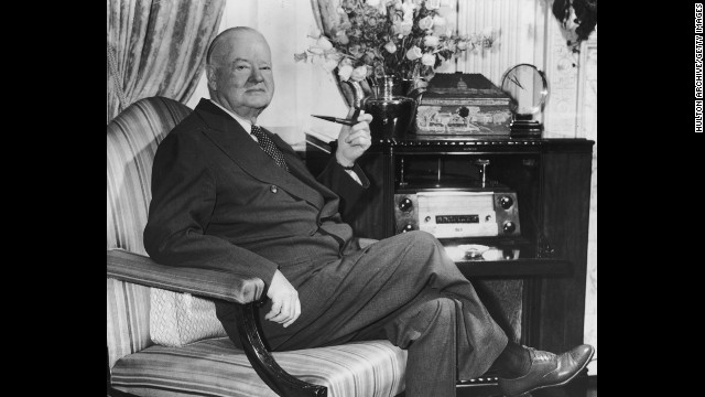 Herbert Hoover, the 31st president (1929-1933<!-- -->)</br> 