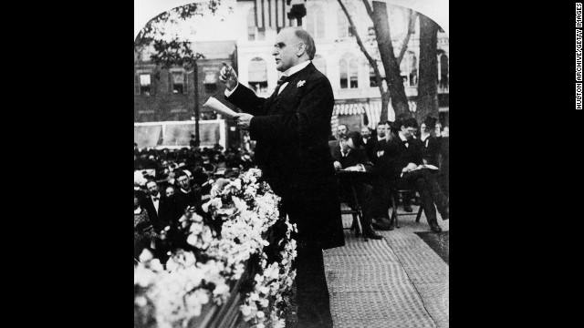 William McKinley, the 25th president (1897-1901)<!-- --> </br> 