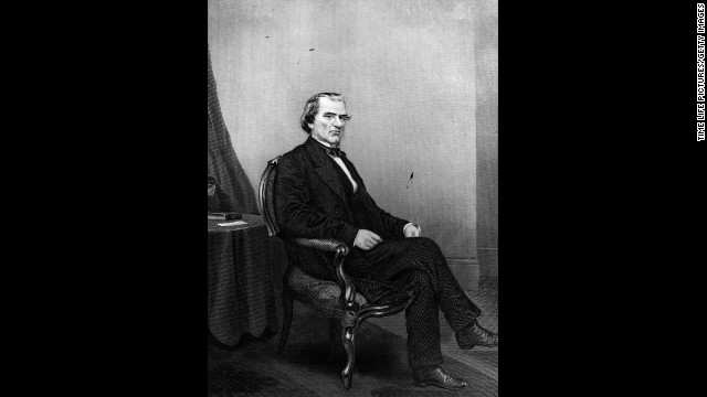 Andrew Johnson, the 17th president (1865-1869)