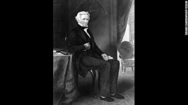 Andrew Jackson, the seventh president (1829-1837<!-- -->)</br> 