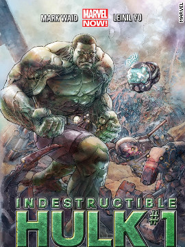 With the Hulk's newfound popularity, thanks to "The Avengers" box office success, Marvel Now presents a "whole new side" of the big galoot in "Indestructible Hulk" No. 1, out November 21. Award-winning writer Mark Waid has a more "enlightened" Bruce Banner joining S.H.I.E.L.D., the organization driving the story in the popular film.