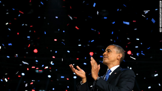 President Barack Obama made history again by becoming the first black president to win re-election.