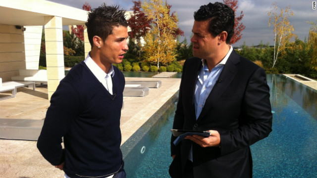 Ronaldo tells CNN's Pedro Pinto in an exclusive interview that he believes his perceived 'arrogance' has made him less popular than his chief rival Lionel Messi. "You know, sometimes I'm a victim of that because they don't know the real Cristiano," said the Real Madrid forward.