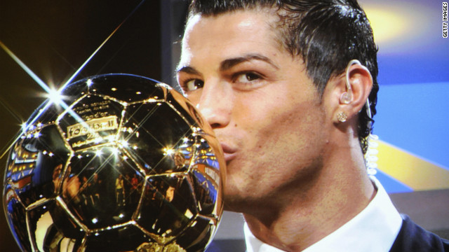 Ronaldo last won the Ballon d'Or in 2008 after helping lead Manchester United to the Champions League crown with victory over Chelsea in Moscow. In the 2007-8 season, he scored 42 goals as United also won the English Premier League title.