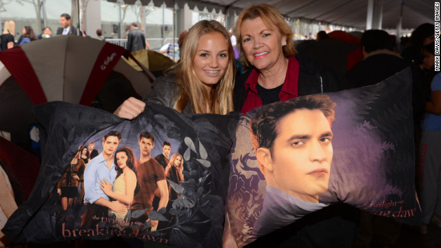 More fans show off "Twilight" paraphernalia. 