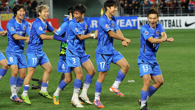 Asian champions go 'Gangnam Style'