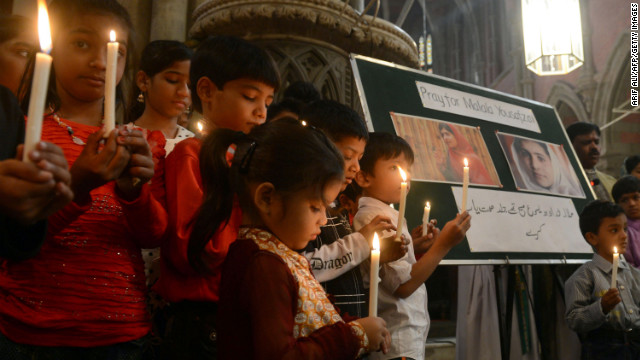 Photos: Supporters rally behind Malala