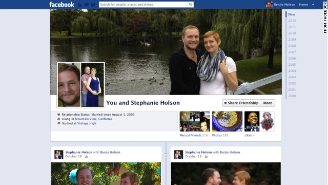 Facebook's new relationship pages started rolling out on Thursday, the company says.