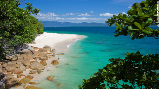 Australian eco-tour operator, Small World Journeys, is staging a Tropical Island Eclipse trip that includes luxury accommodation on the gorgeous Fitzroy Island adjacent to the Great Barrier Reef. Stargazers will watch the eclipse from the island paradise's 900-foot summit and attend an astronomy presentation given by Nobel Prize winner Dr. Brian Schmidt.