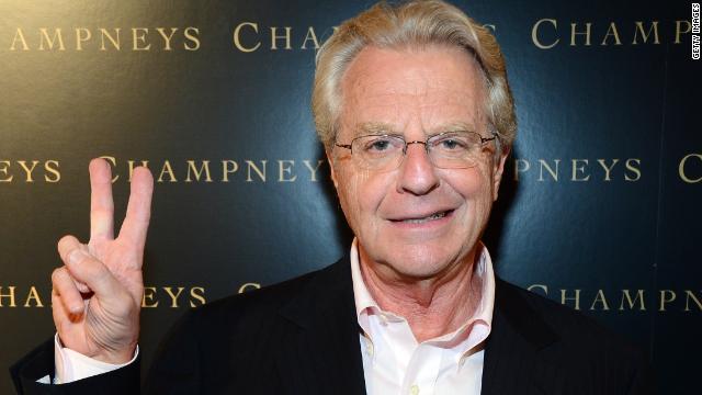 Overheard: Jerry Springer on Petraeus scandal