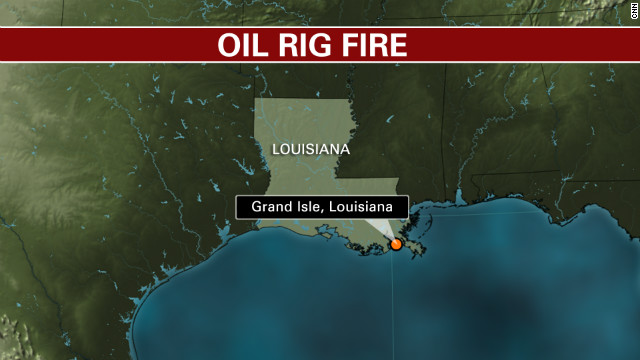 Oil platform explodes in Gulf of Mexico