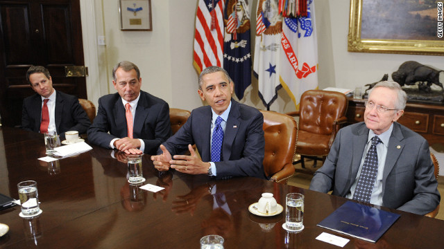 A search for 'common ground': 'Fiscal cliff' negotiations begin