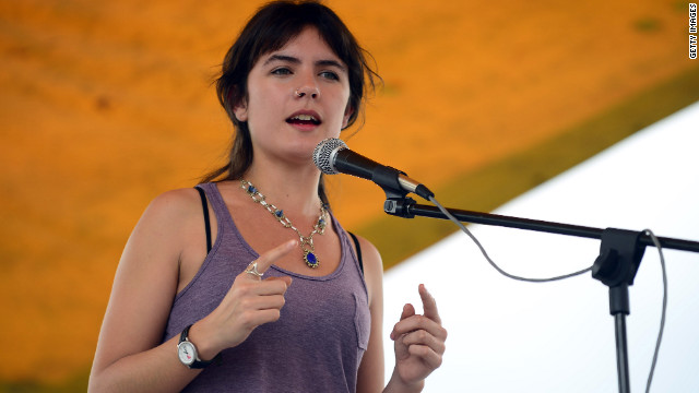 Camila Vallejo, líder estudiantil comunista se postula al Congreso de Chile
