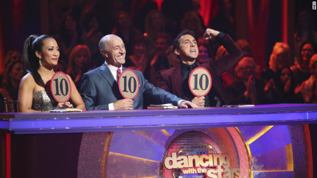 Triple perfection on 'DWTS'
