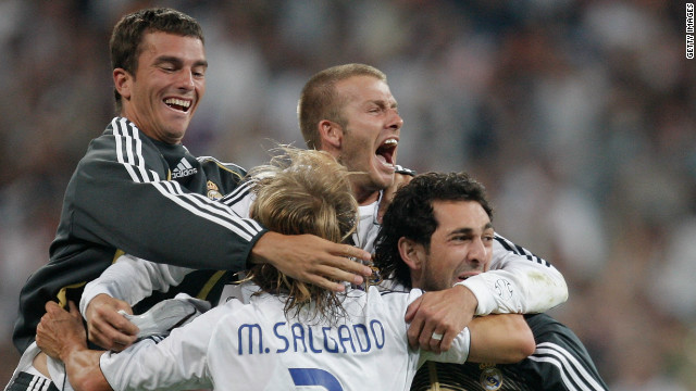 But Beckham's spell in Madrid didn't produce the trophy rush he had hoped for. His sole title came in 2007, under future England manager Fabio Capello, thanks to a win against Real Mallorca on the final day of the season.