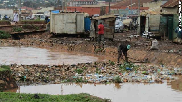 In Uganda, youth will be paid to collect and sort garbage and deliver it to a plant for conversion to fertilizer and biogas, in order to improve sanitation.
