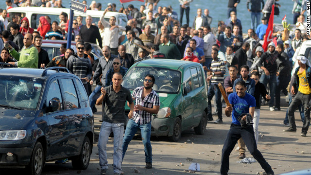 Clashes rocked the coastal city of Alexandria on Friday.