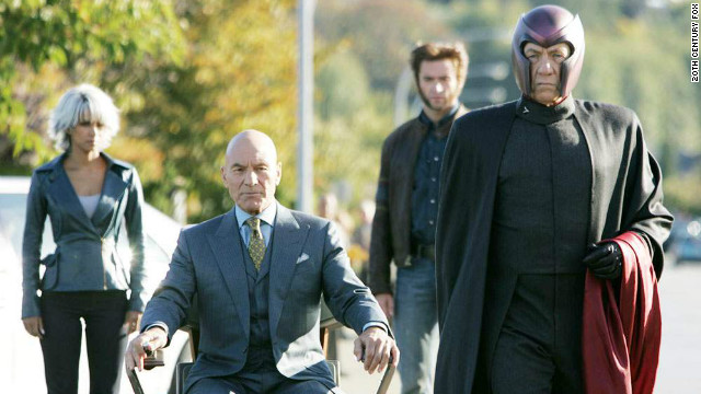 Patrick Stewart and Ian McKellen as Prof. X and Magneto in 2006's 