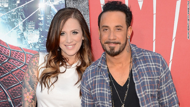 Backstreet Boys singer AJ McLean is a dad