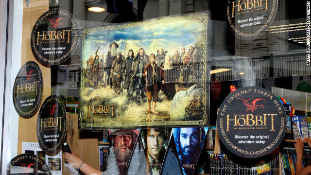 The inevitable merchandising machine is never far away, with a whole array of Hobbit-related products on sale.