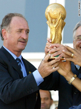 Luiz Felipe Scolari first took over Brazil in 2001, turning around their 2002 World Cup qualification campaign and leading them to a record fifth tournament win in Japan and South Korea.