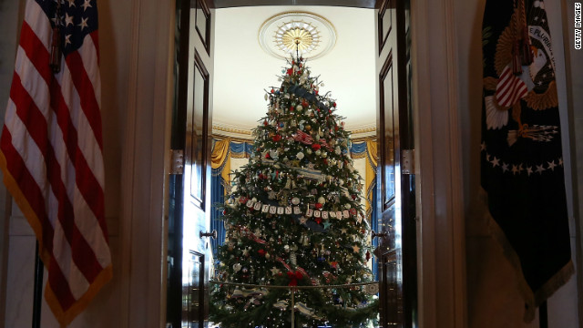 Good cheer, perhaps, but no cliff talks scheduled for White House holiday party