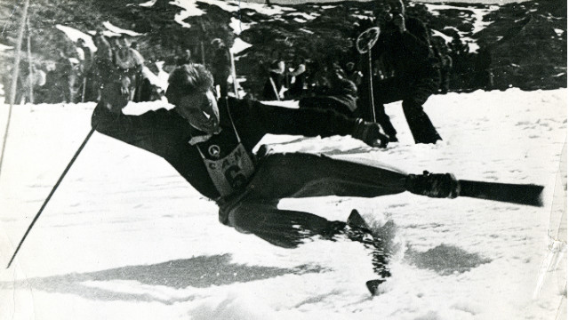 Henri Oreiller was the first Olympic champion to come from Val d'Isere in the French Alps. A maverick risk taker, he won three golds at the 1948 Winter Games. He used to fly over bumps in the slopes, balancing himself mid air.