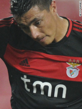 Benfica, who play Barcelona on Wednesday in the Nou Camp, have seven points in Group G as do third-place Celtic, who host Spartak Moscow in Glasgow. Much will be expected of striker Oscar Cardozo has scored nine goals for Benfica this season, with two of them coming in the Champions League group stages.