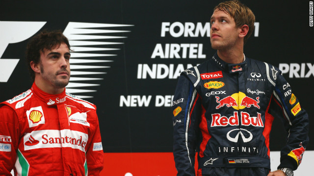 Fernando Alonso, left, has now twice been beaten to the F1 championship by Sebastian Vettel -- who is widely rumored to be his teammate at Ferrari come 2014. "When you get two No. 1 drivers together with no team rules, then the sparks can really fly," Tu says. "It's rare for them to be good mates. They may get along, they may trust and respect each other in a professional capacity, but hanging out is a different issue."