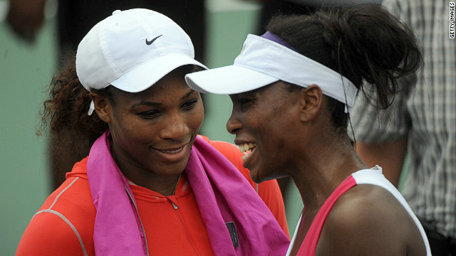 Sometimes you get two great athletes, but they are too close to be proper rivals -- such as tennis star Serena Williams, left, and her sister Venus. "The great things about sport is the sense of competition, the uncertainty of the outcome, the fairness of the playing field," Tu says. "You might be able to suspend enough of your fraternal or sisterly love to play a decent game of tennis but it won't reach the heights of the rivalries that make the sport."