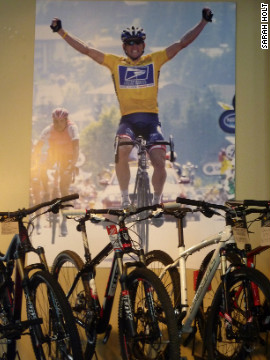 The Armstrong legend has helped turn Austin into a cycling-mad city.