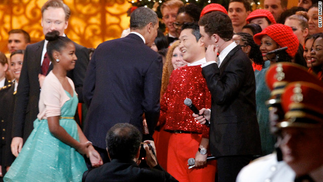 Did Obama go 'Gangnam?'