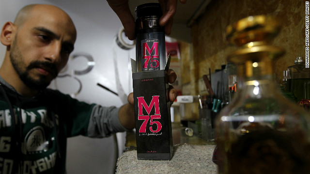 Un misil de Hamas inspira el nombre de un perfume en Gaza