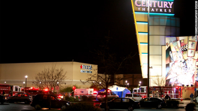 Emergency vehicles gather outside the Clackamas Town Center mall after a gunman opened fire, killing two people on Tuesday, December 11, in Clackamas, Oregon. The shooter died on the scene from a self-inflicted gunshot, said Lt. James Rhodes of the Clackamas County Sheriff's Office.
