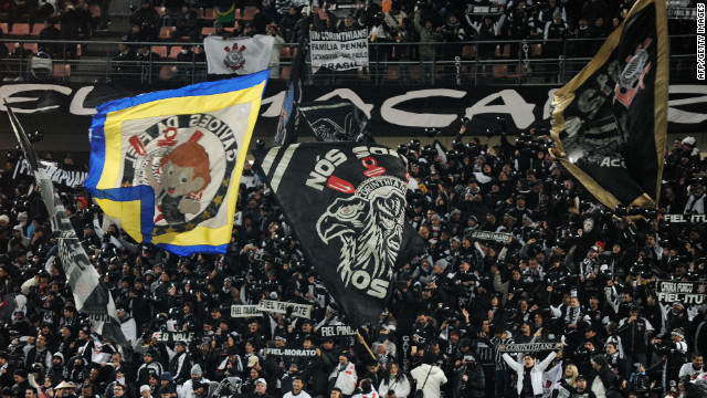 It is estimated 30,000 Corinthians fans are in Japan to support the Brazilian club in the Club World Cup.