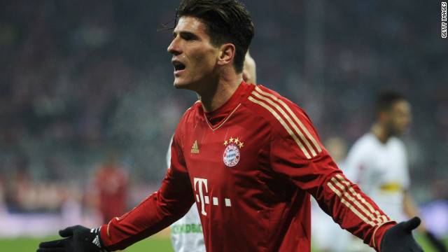 Last season's top scorer Mario Gomez replaced Mario Mandzukic after the interval, and was involved as Bayern drew level on the hour mark.