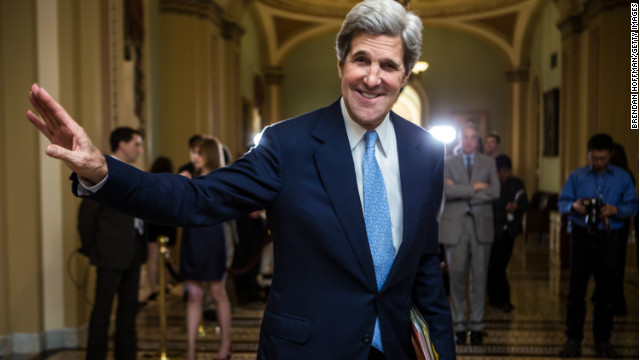Santa Kerry? Nominee's gift for State Department staff