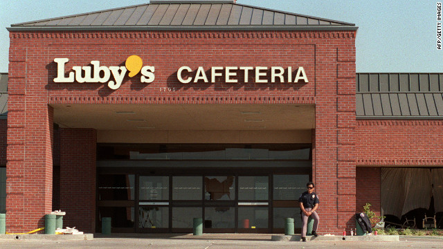 George Hennard, 35, drove a pickup truck into a Luby's cafeteria in Killeen, Texas, fatally shot 23 people and wounded more than 20 others before killing himself. 