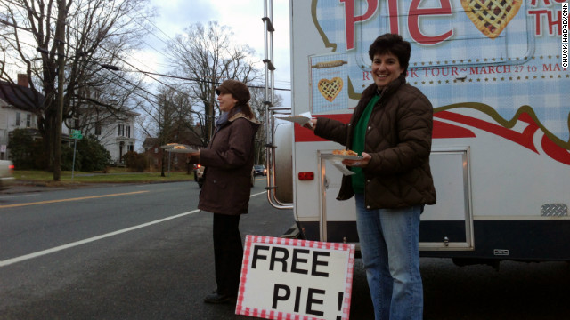Bringing healing to Newtown, one pie at a time